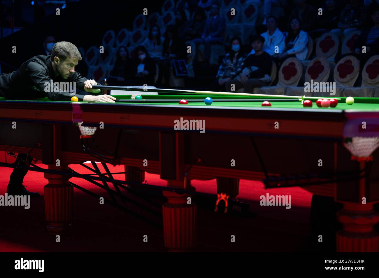 Macau, China. 27th Dec, 2023. Jack Lisowski competes during the