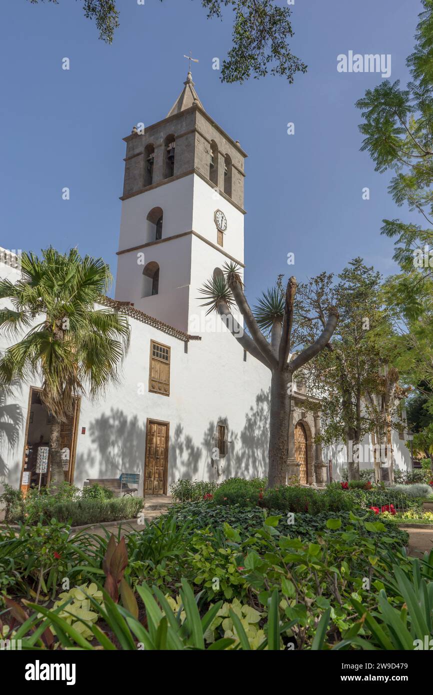 Iglesia de San Marcos church in Icod de los Vinos, Tenerife, Spain Stock Photo
