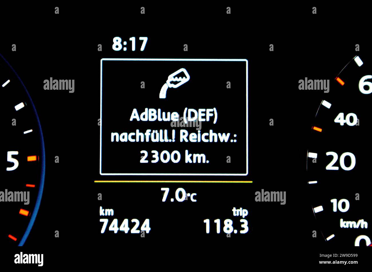 Adblue Nachgefllt Anzeige Bleibt