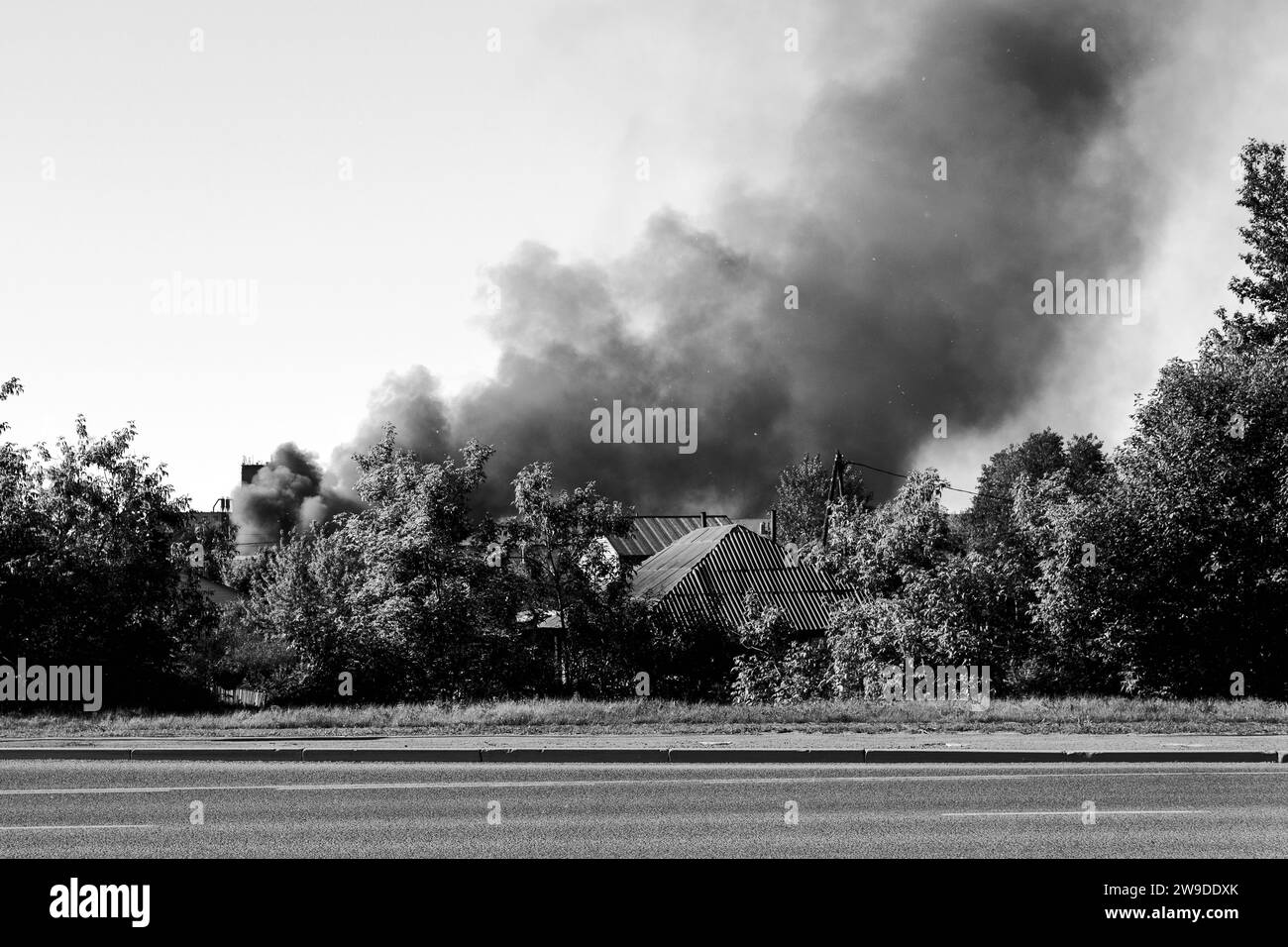 Charming buildings Black and White Stock Photos & Images - Alamy