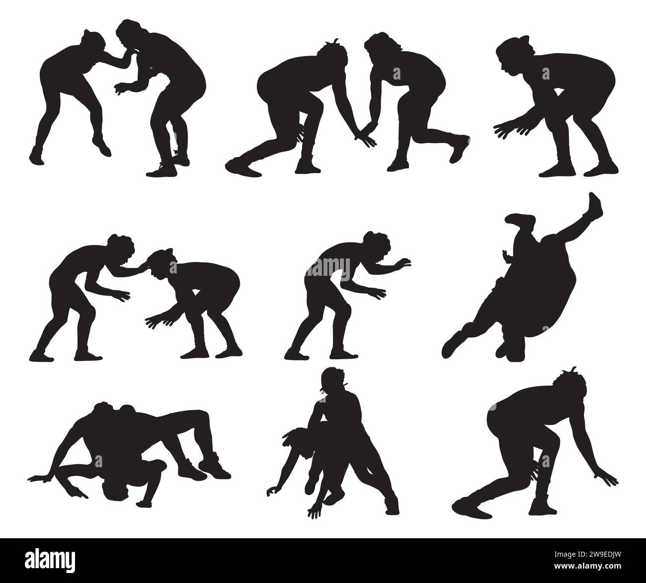 Wrestling monogram hires stock photography and images Alamy