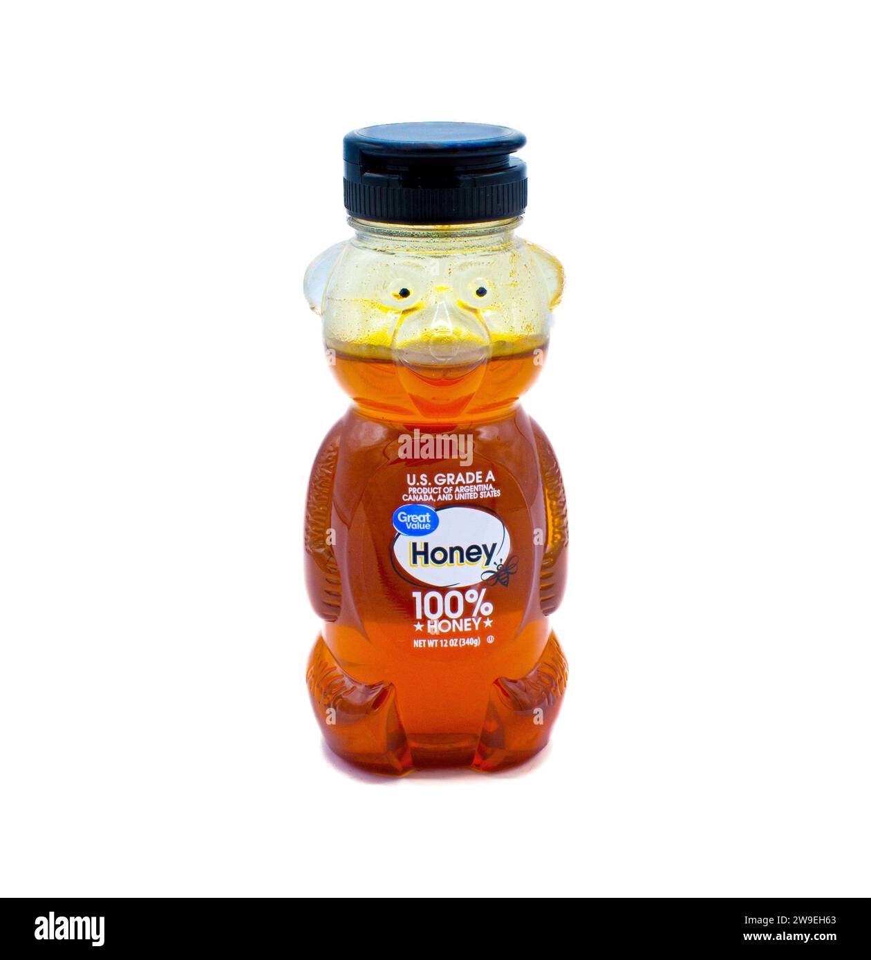 bear bottle U.S. grade A great value brand honey. Cute see through ...