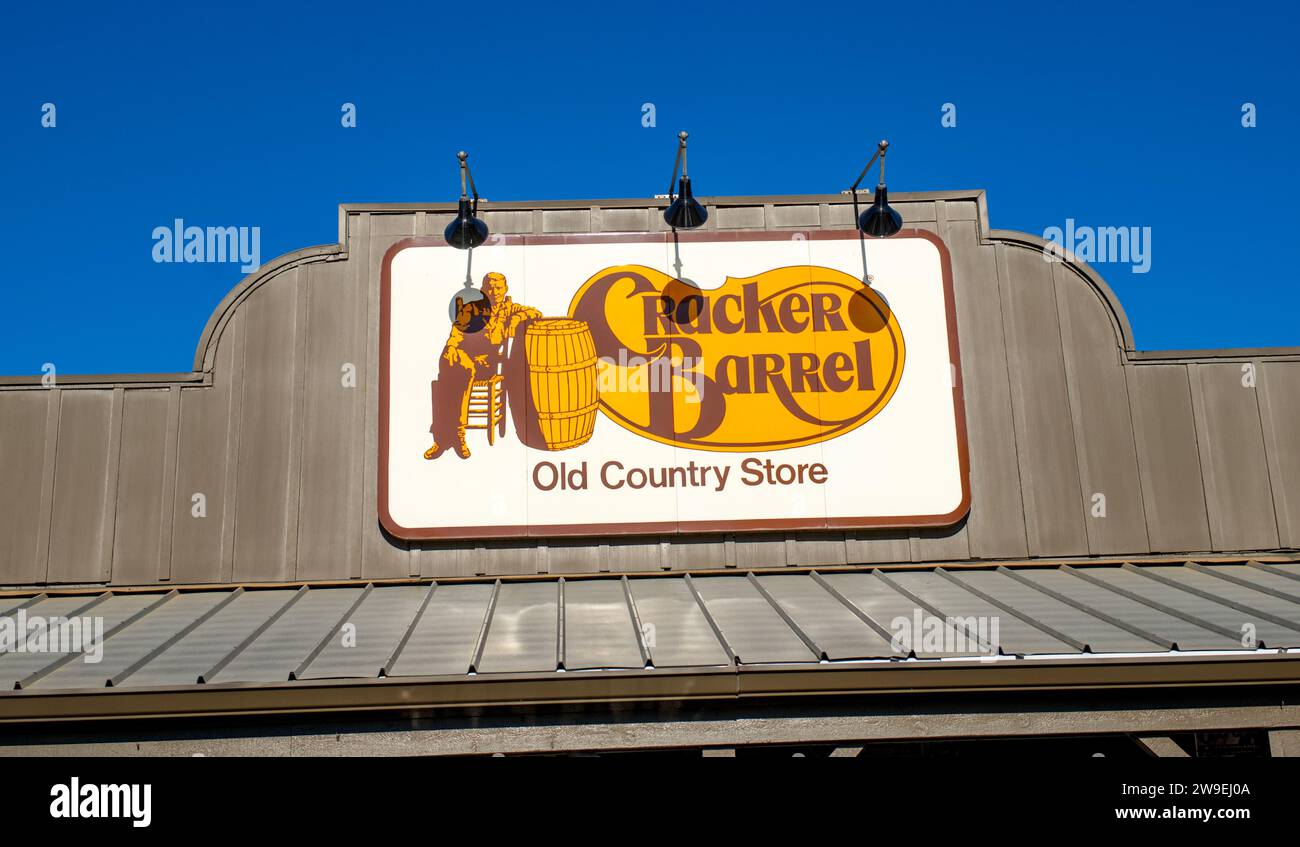 NOV 2, 2023 OCALA, FLORIDA Exterior front exterior facade sign logo for