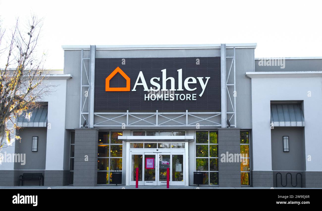 Ashley homestore signage hires stock photography and images Alamy
