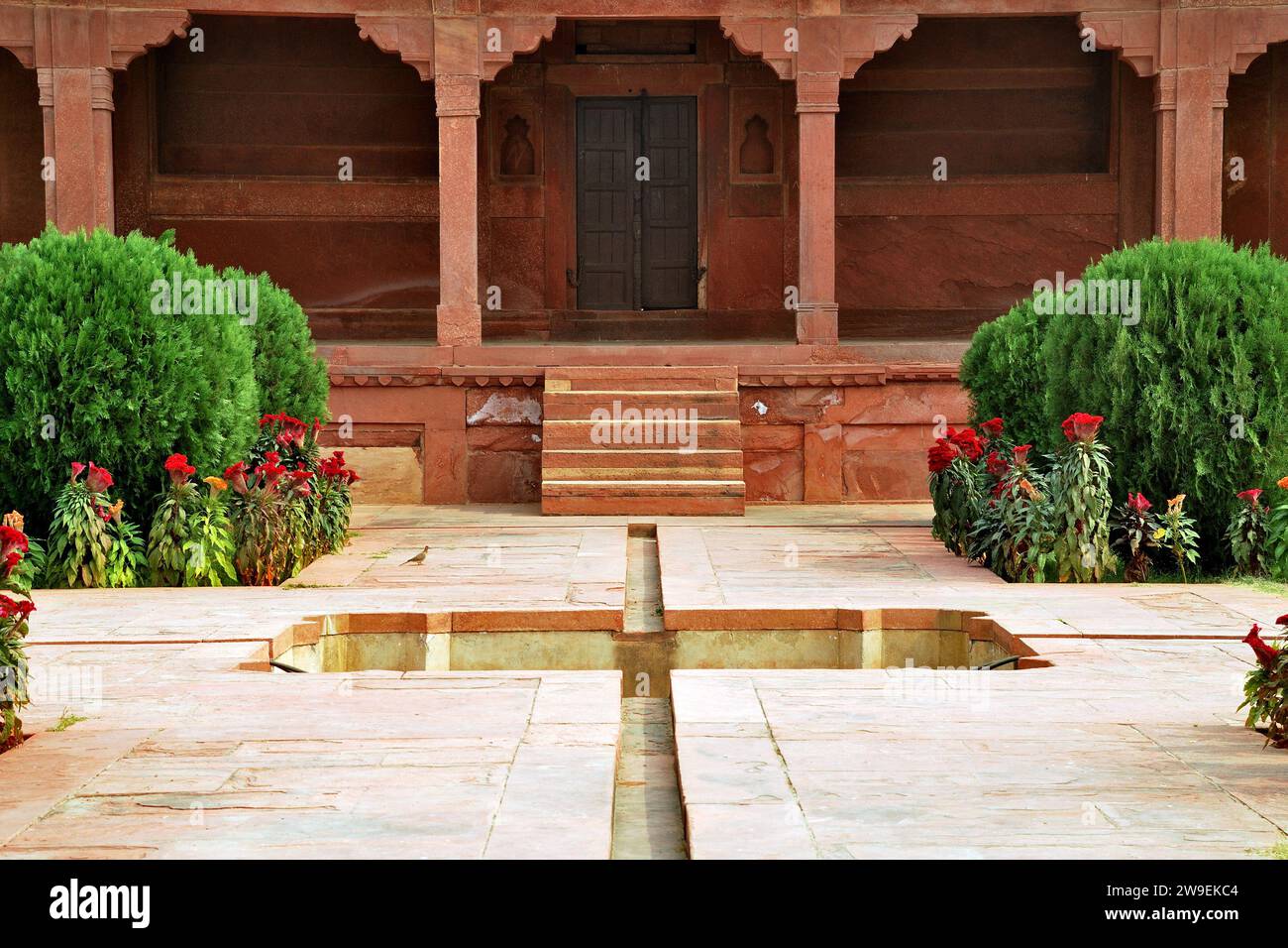 Diwan-i-Aam, a UNESCO World Heritage Site located at Fatehpur Sikri, Uttar Pradesh, India Stock Photo