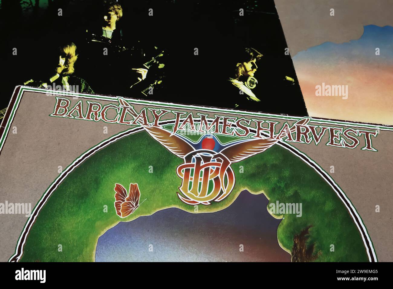 BARCLAY JAMES HARVEST GONE TO EARTH DIE CUT EX LIBRIS - Vintage
