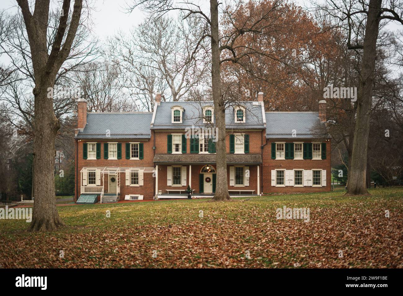 President James Buchanans Wheatland house in Lancaster, Pennsylvania Stock Photo