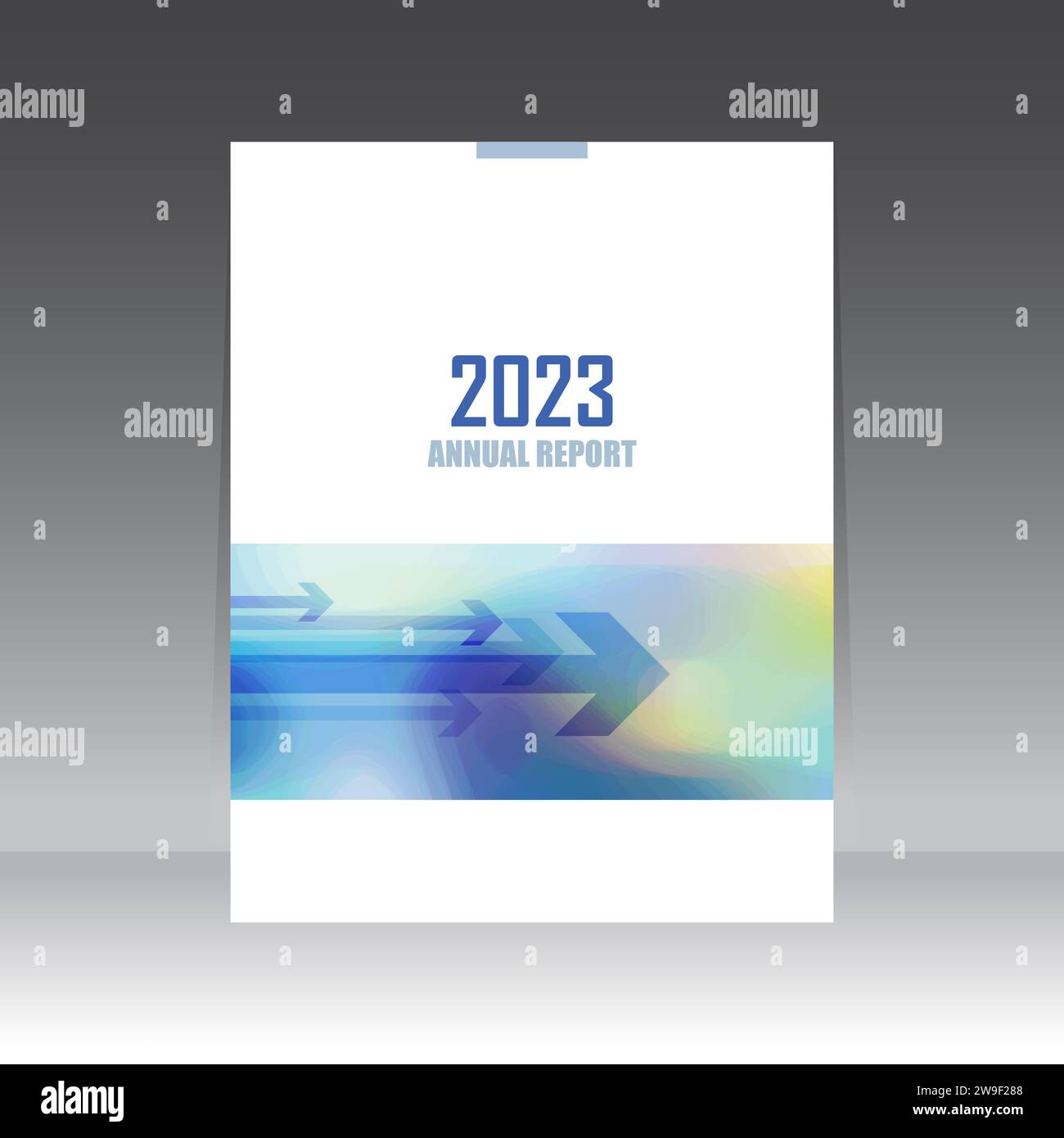 Annual report cover, brochure template Stock Vector