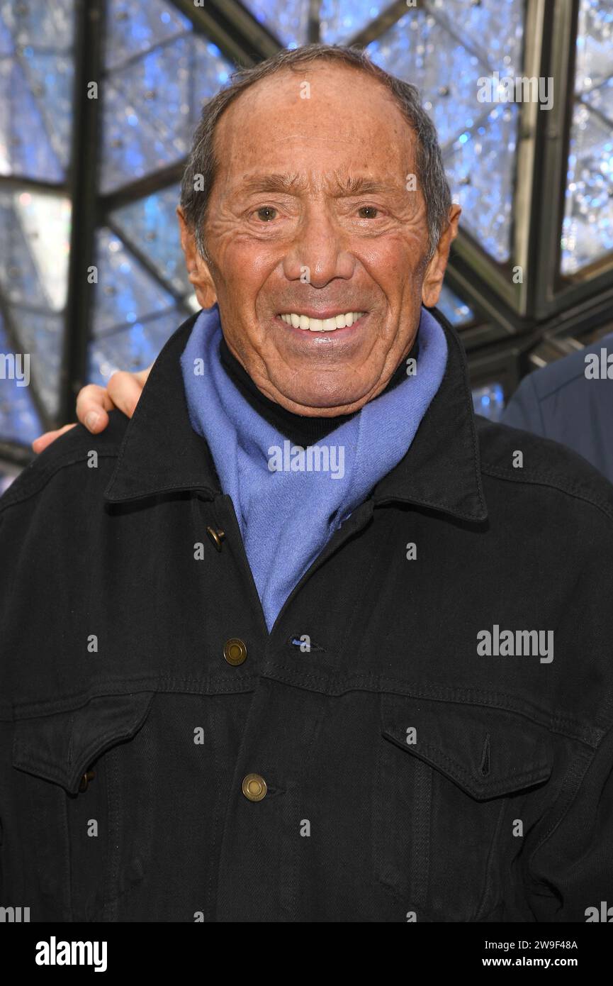 New York, USA. 27th Dec, 2023. Singersongwriter Paul Anka attends the