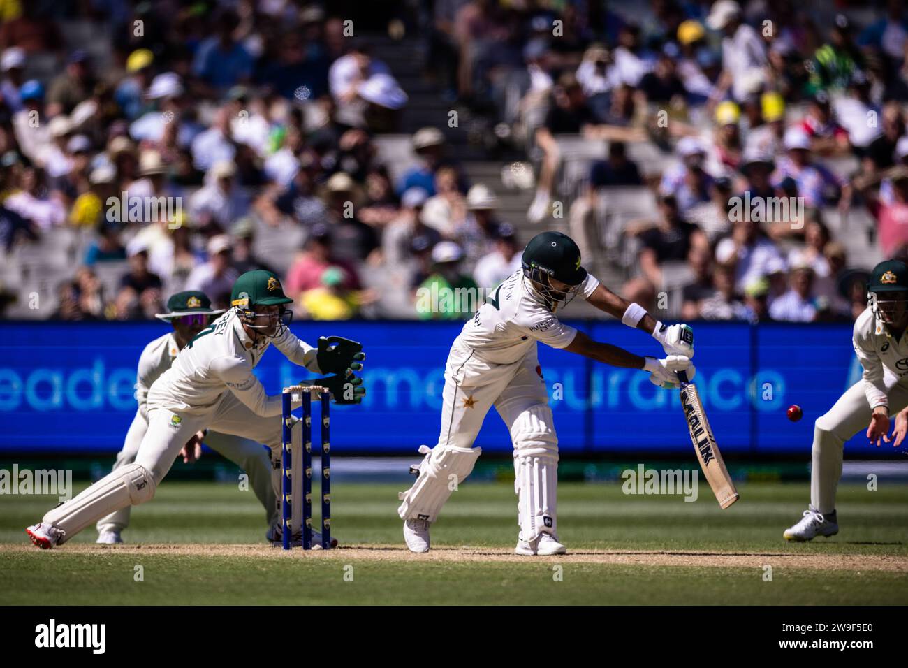 Melbourne, Australia, 27 December, 2023. Abdullah Shafique of Pakistan