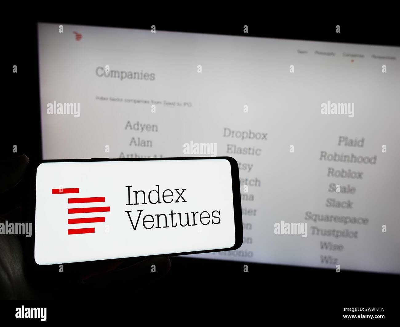 Index ventures logo hi-res stock photography and images - Alamy