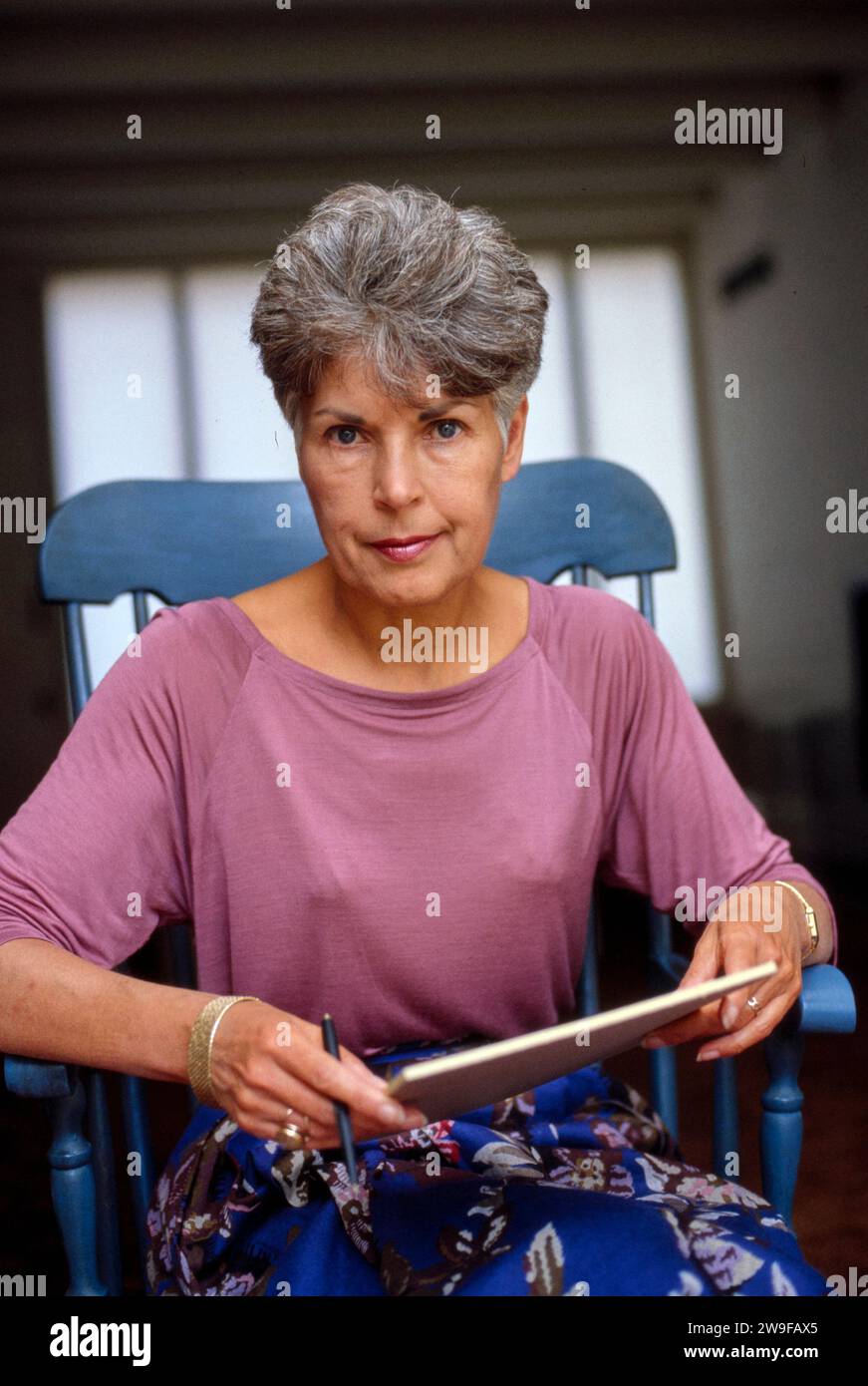 Ruth Rendell, English author, Ruth Barbara Rendell, (1930 – 2015) English author Stock Photo