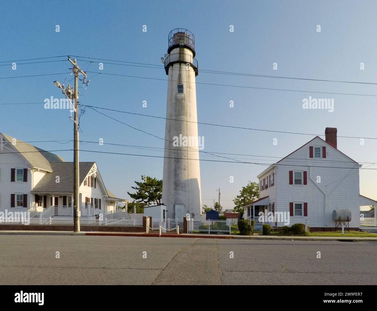 The Fenwick Island Lighthouse marks the DelawareMaryland border