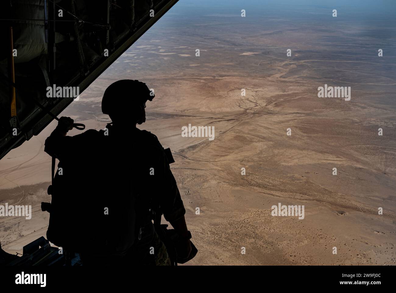 A pararescueman assigned to the 52nd Expeditionary Rescue Squadron ...