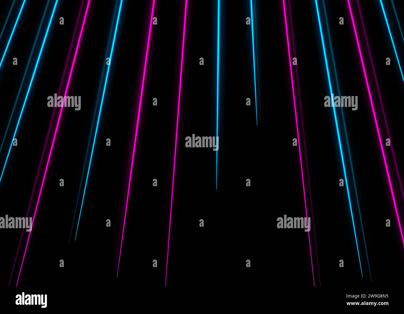 Blue purple neon laser lines abstract futuristic background. Technology ...