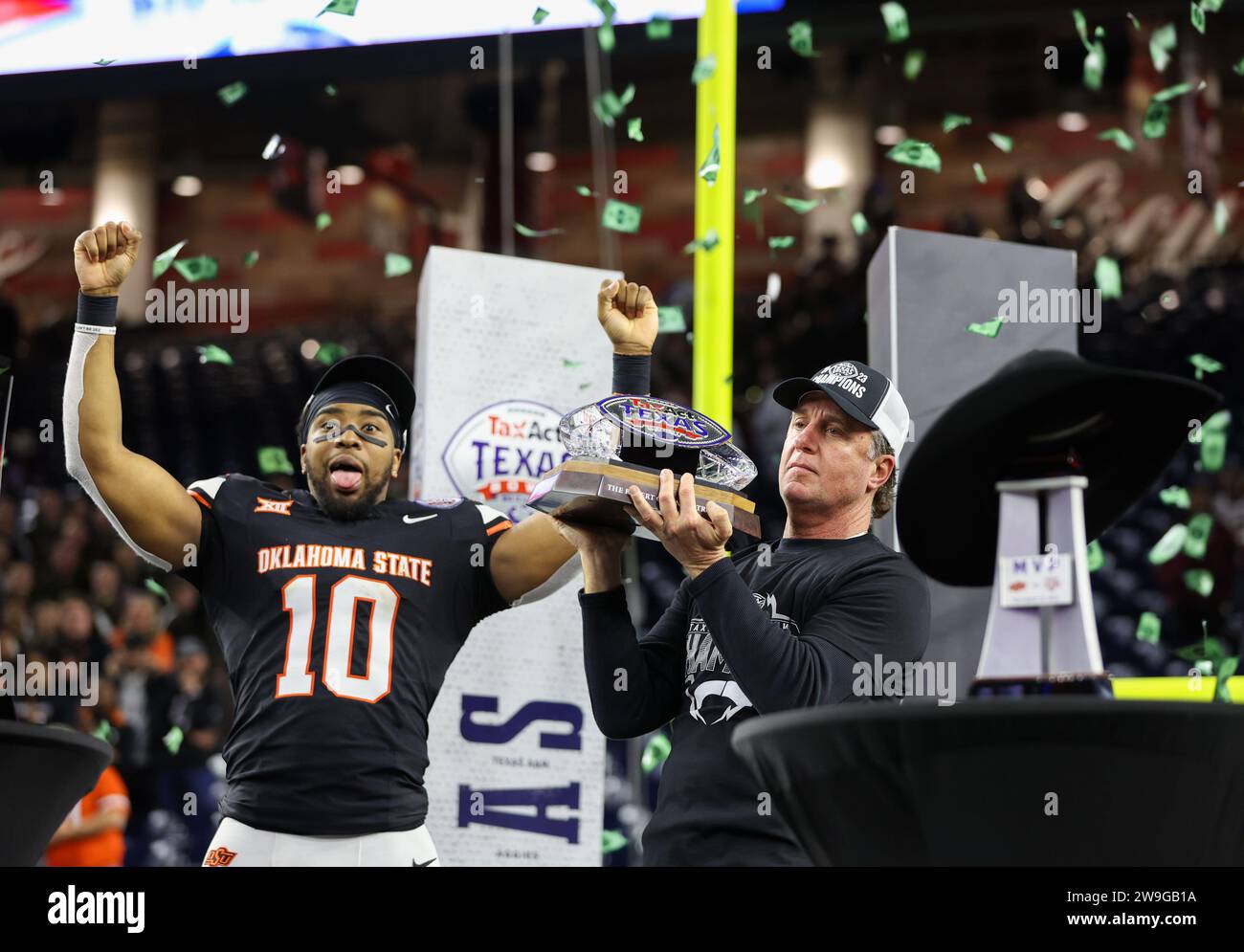 December 27, 2023: Oklahoma State Wide Receiver Rashod Owens (10 ...