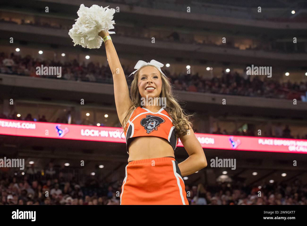 Houston, TX, USA. 27th Dec, 2023. The Oklahoma State Cowboys