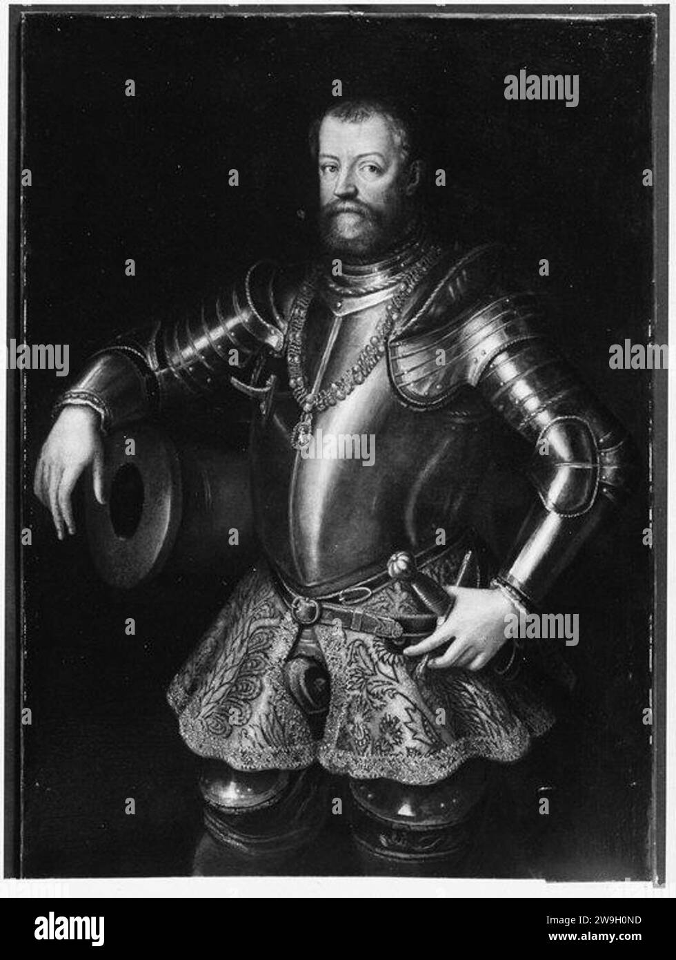 Alfonso I d'Este (14761534), Duke of Ferrara 1914 by Italian (Ferrarese) Painter Stock Photo