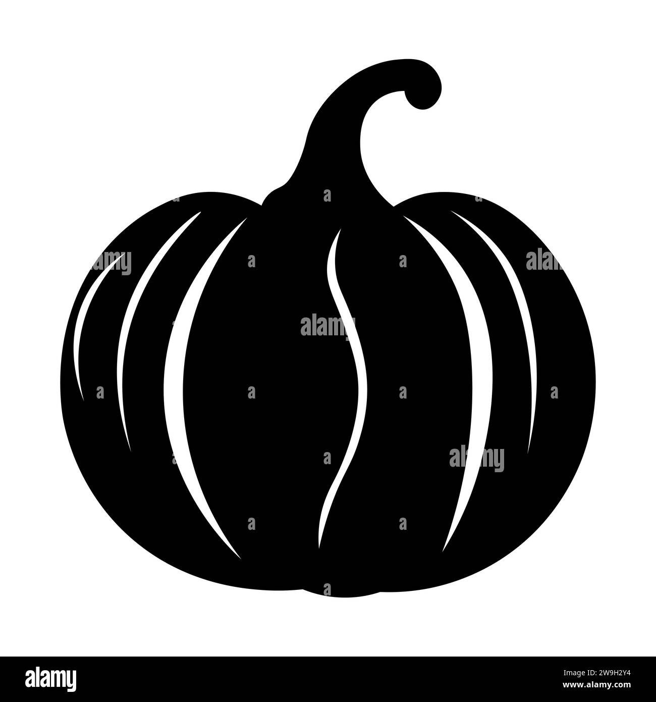 Pumpkin plant Black and White Stock Photos & Images - Alamy