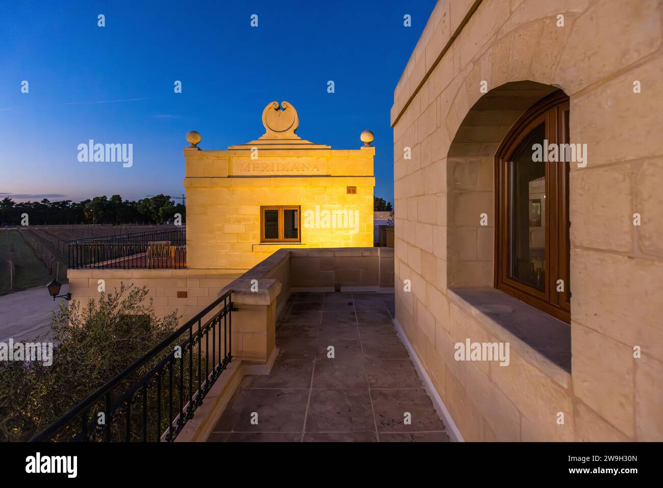 Meridiana Wine Estate in Attard, Malta Stock Photo