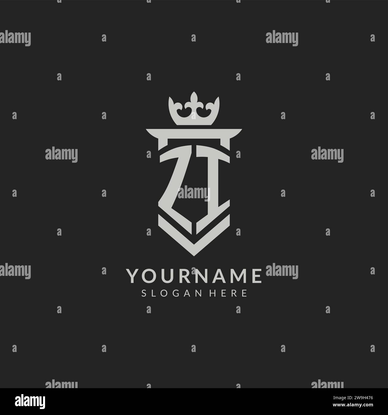Zi logo hi-res stock photography and images - Alamy