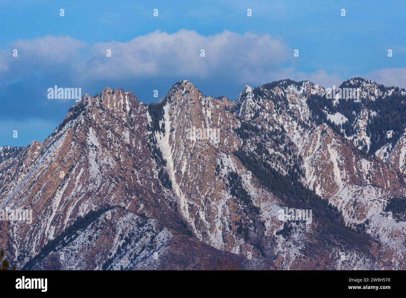 Mount Wasatch U s s mount olympus hi-res stock photography and images - Alamy