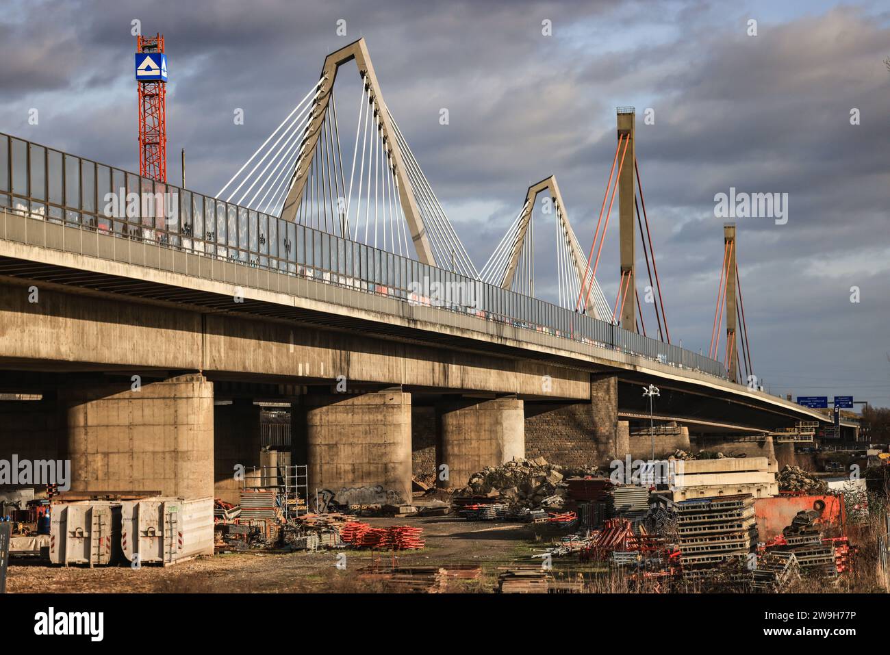 Cologne, Germany. 28th Dec, 2023. The new construction of the ...