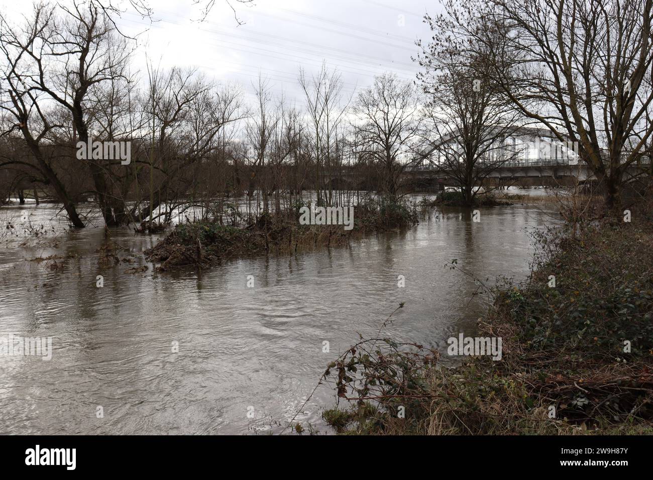Fotos wurden bein dem Hochwasser 2024 fotografiert. HIer sieht man das