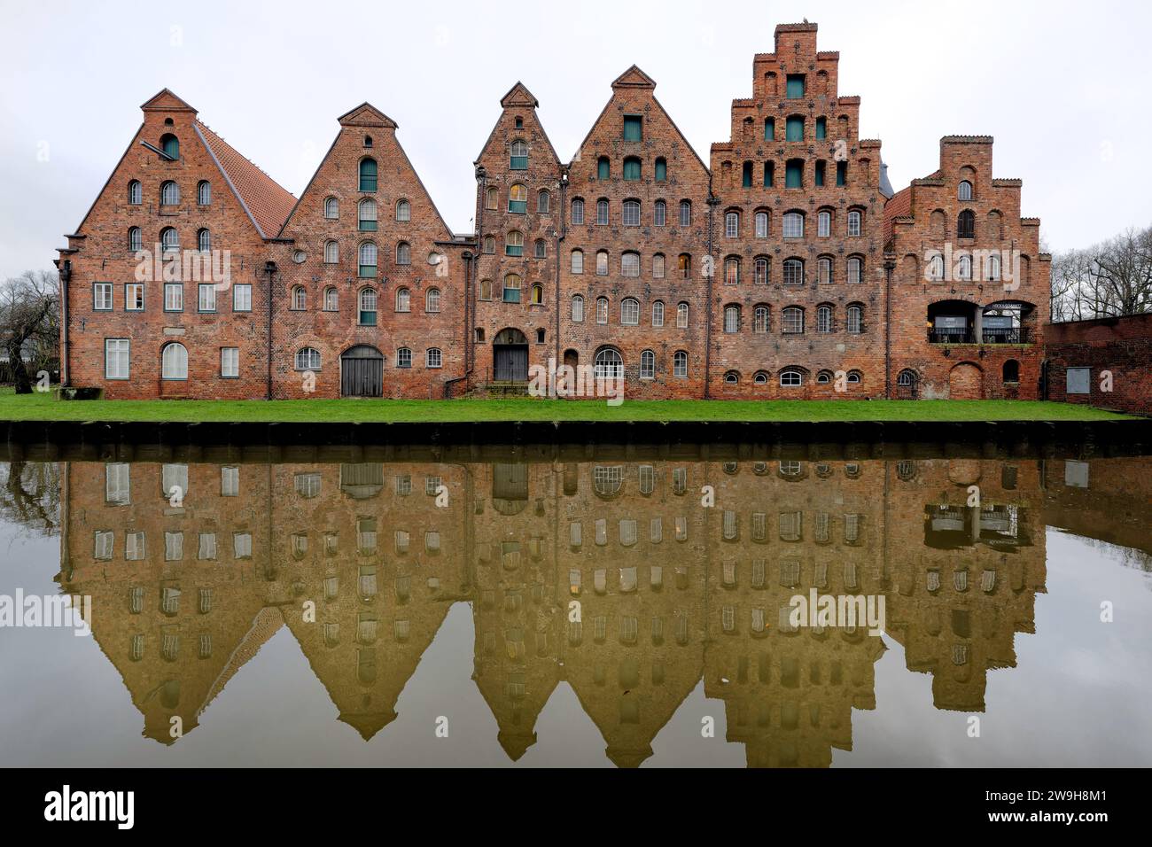 Hanseatic salt warehouse at lubeck, germany Stock Photo