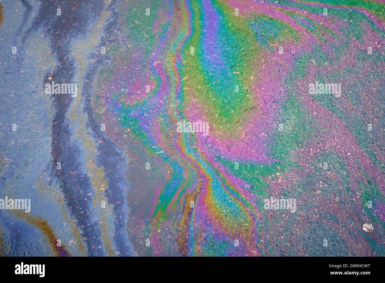 Petrol puddles hi-res stock photography and images - Alamy