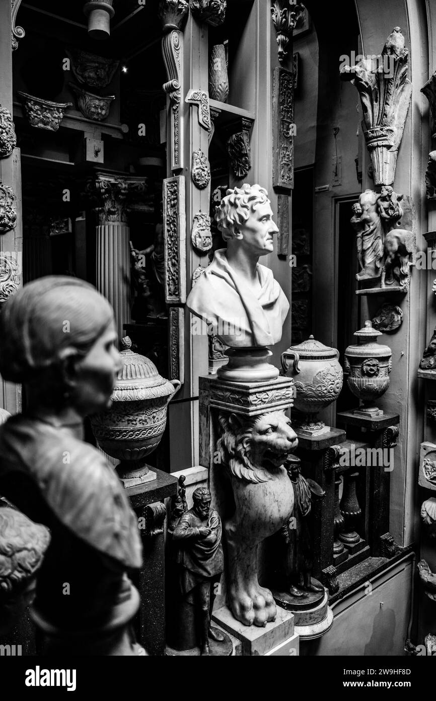 John Soane Museum Stock Photo