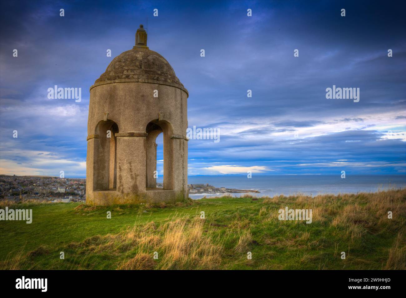 Scotland Invinus Aberdeenshire silhouette hi-res stock photography and images - Alamy