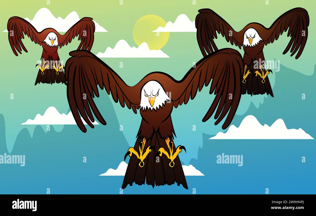 Eagle Bird, Bald Eagle, Hawk, Cartoon, Drawing, Bird Of Prey, Accipitridae,  Chicken transparent background PNG clipart | HiClipart