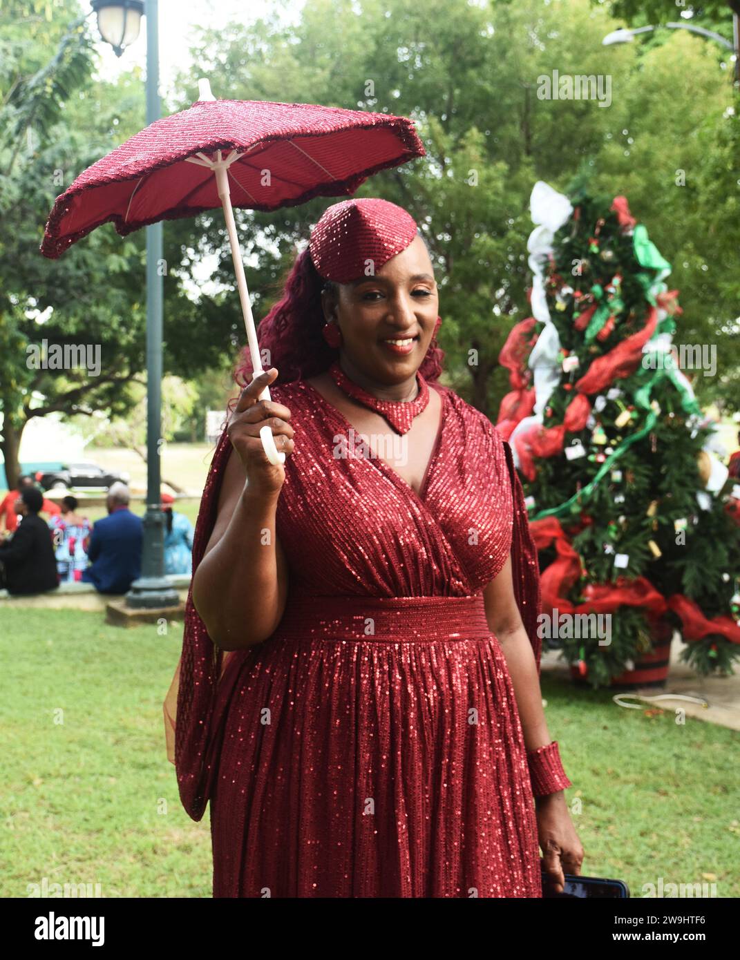 Barbados/Christmas In Queen's Park 2023 Stock Photo Alamy