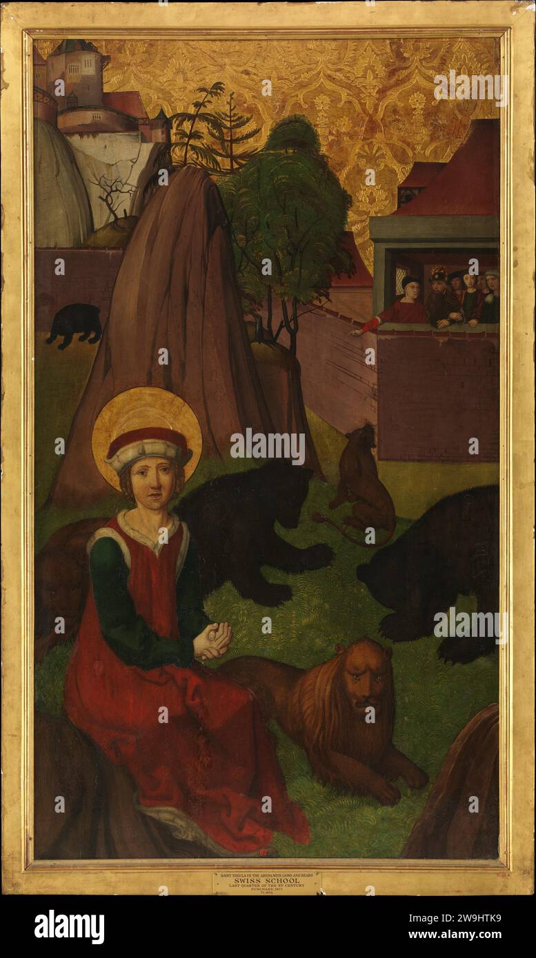 Saint Agapitus of Praeneste in the Arena; (interior) The Beheading of Saint Agapitus of