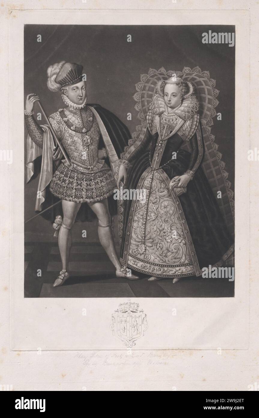 Mary, Queen of Scots and Lord Darnley 1942 by Mary, Queen of Scots