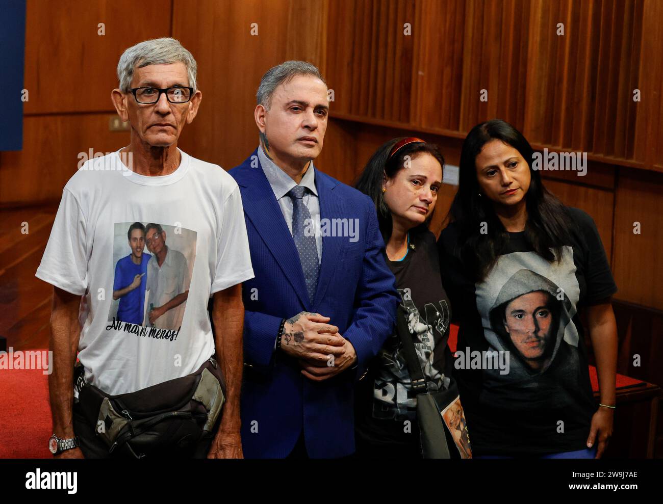 Caracas, Venezuela. 26th Dec, 2023. Jose Rafael Gonzalez Ollarves (l-r ...