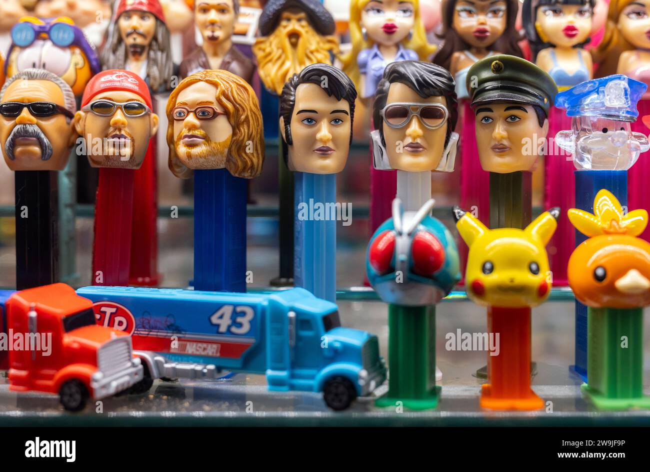 Pez collection hi-res stock photography and images - Alamy