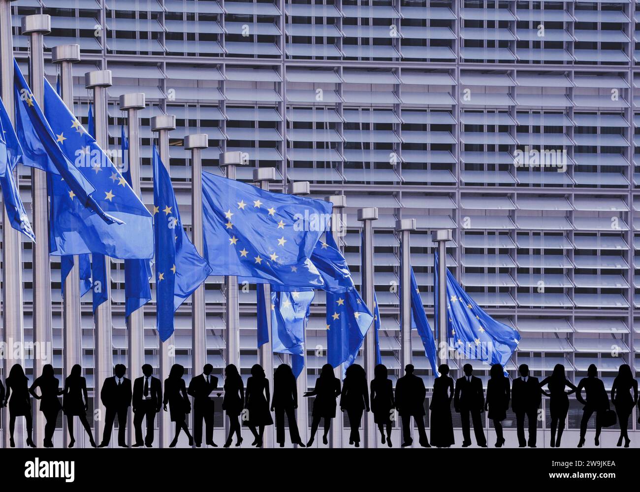 Politicians with flags hi-res stock photography and images - Alamy