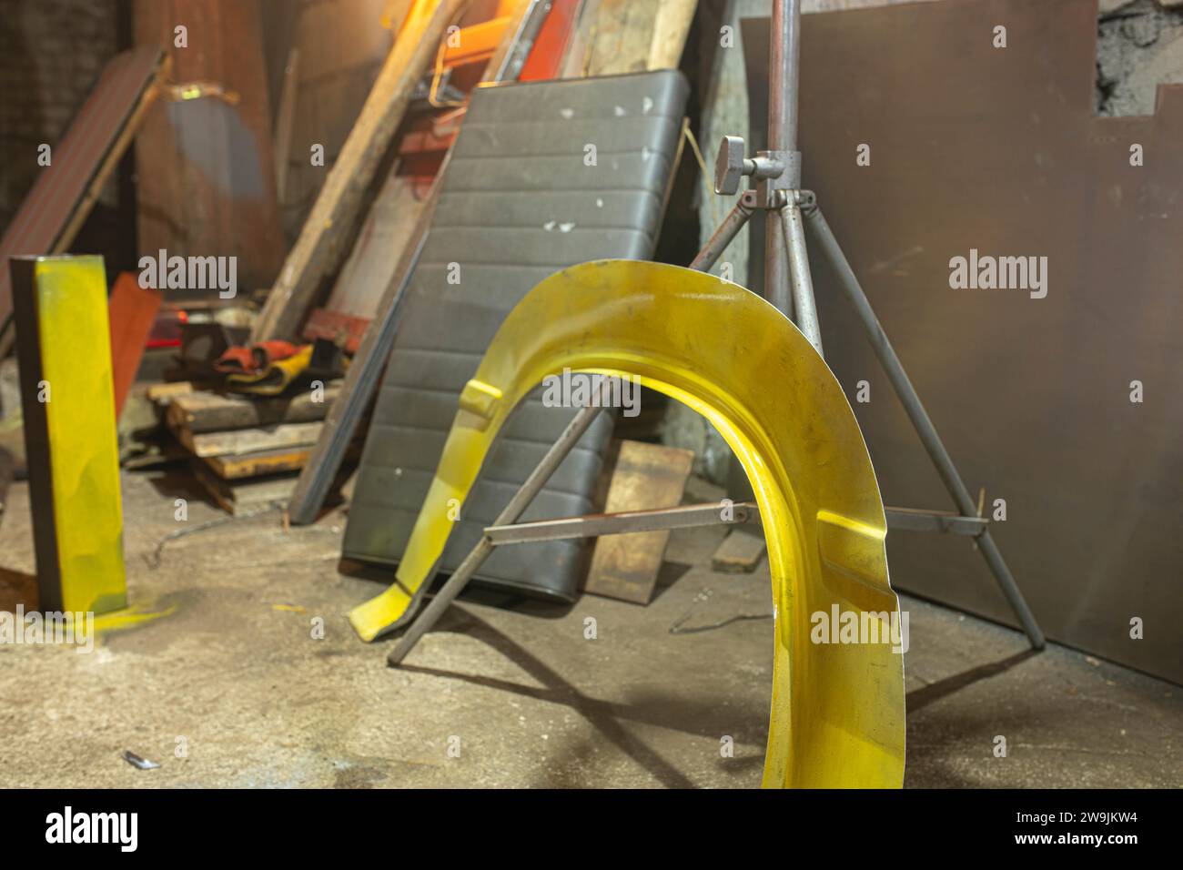 Truck car wheel arch repair and replacement, garage repair, car repair