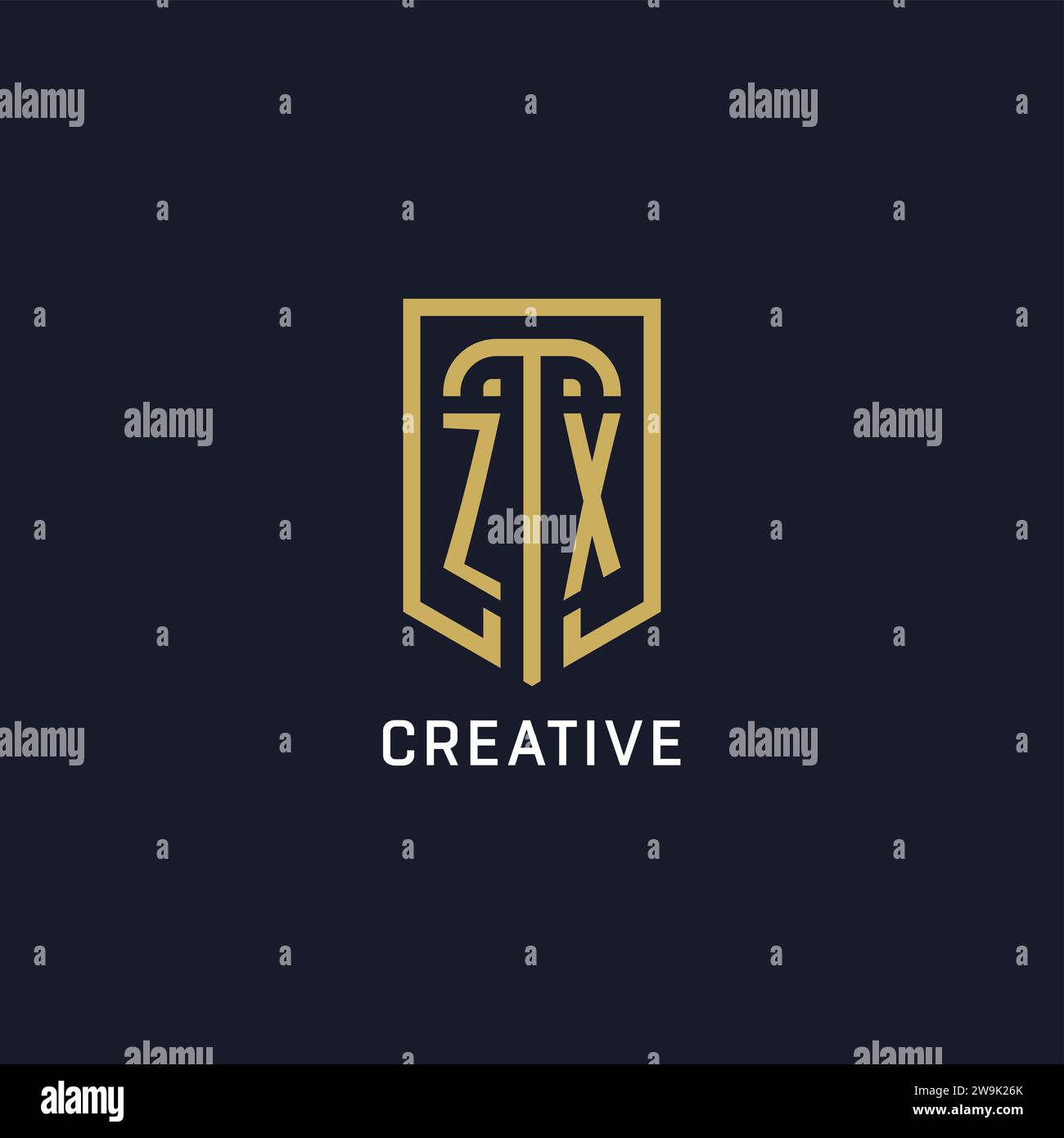 Initial zx hi-res stock photography and images - Alamy