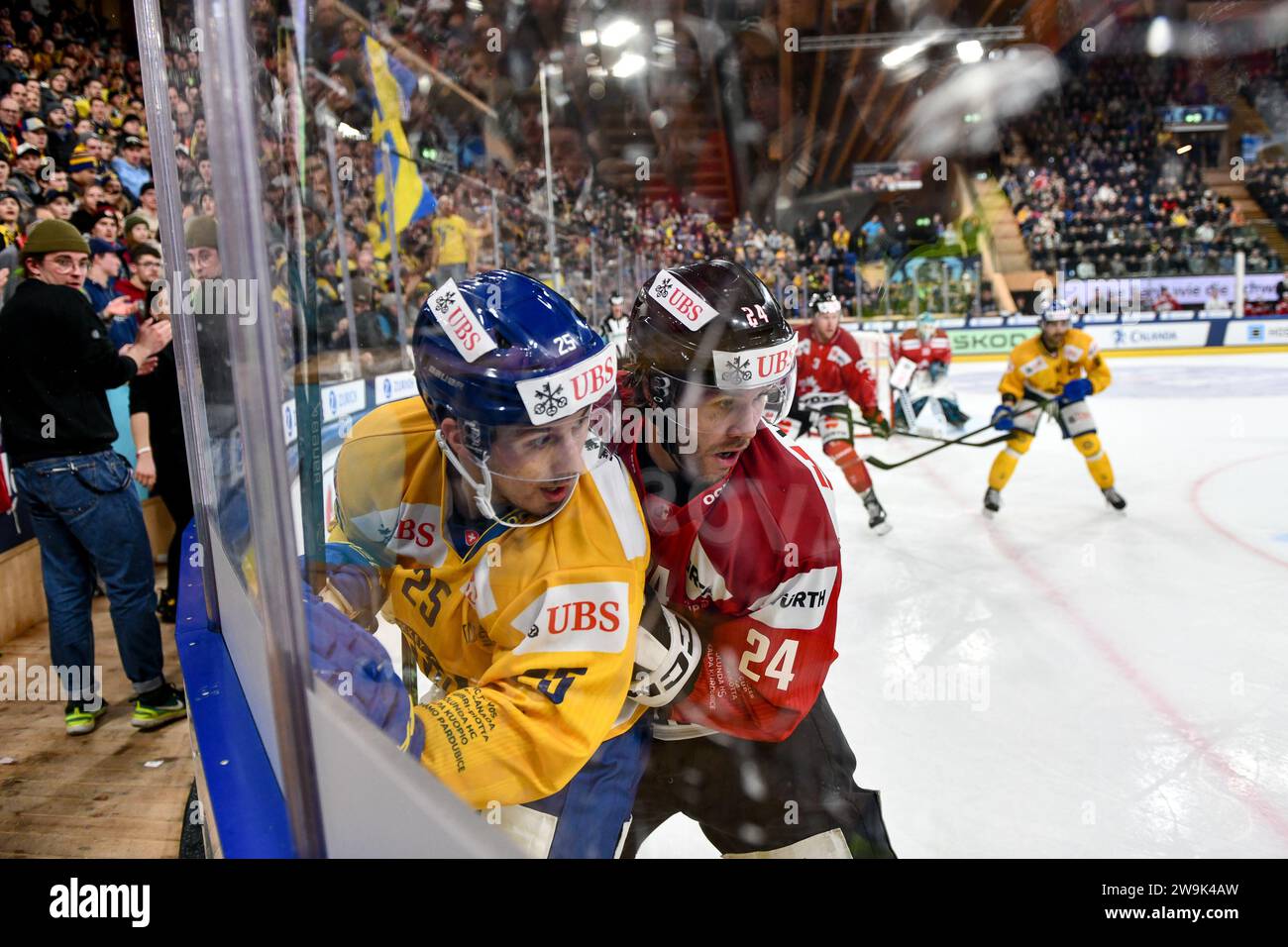 Davos, Eisstadion Davos, Spengler Cup Team, Canada. 28th Dec, 2023. HC