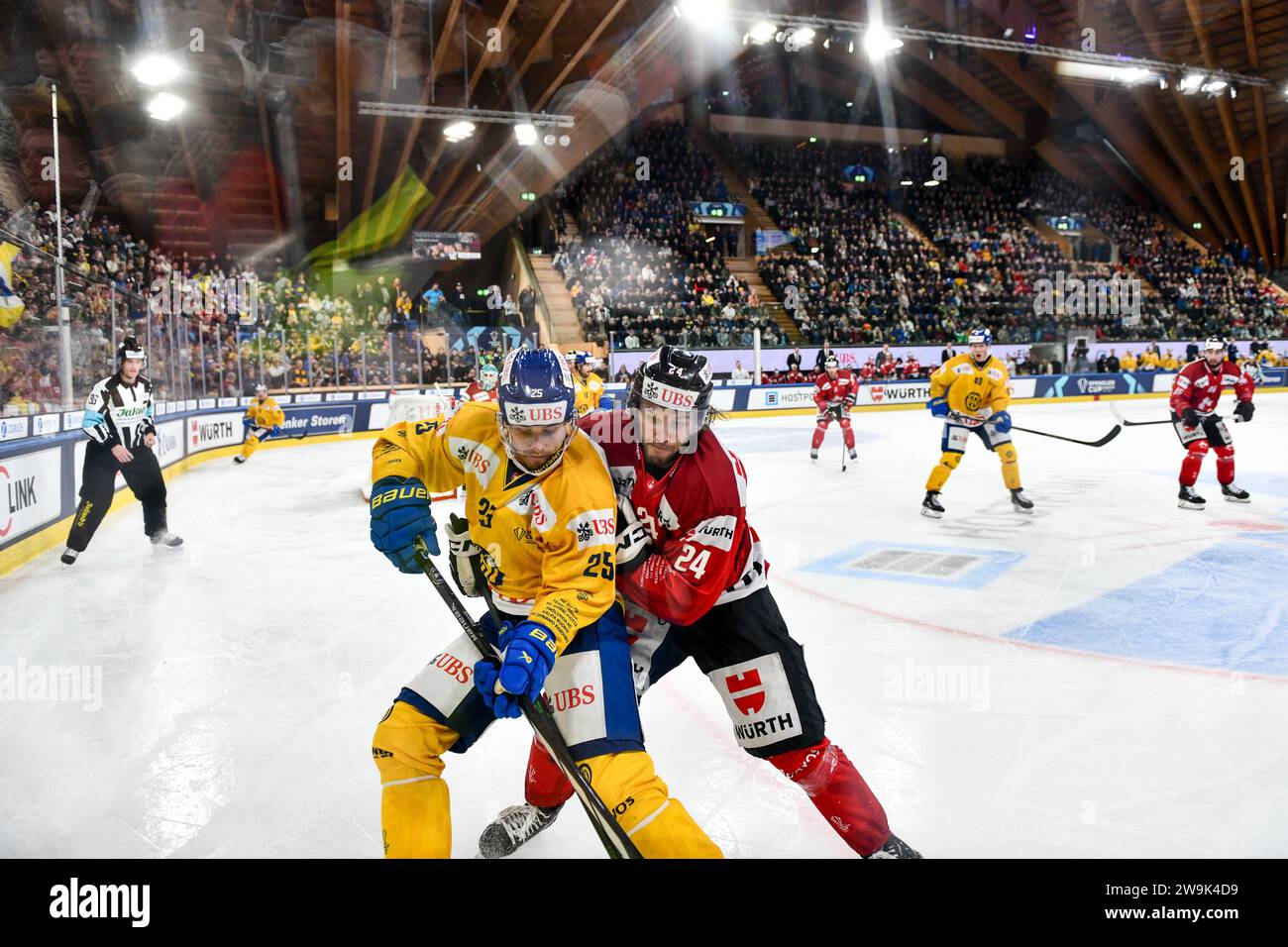 Davos, Eisstadion Davos, Spengler Cup Team, Canada. 28th Dec, 2023. HC