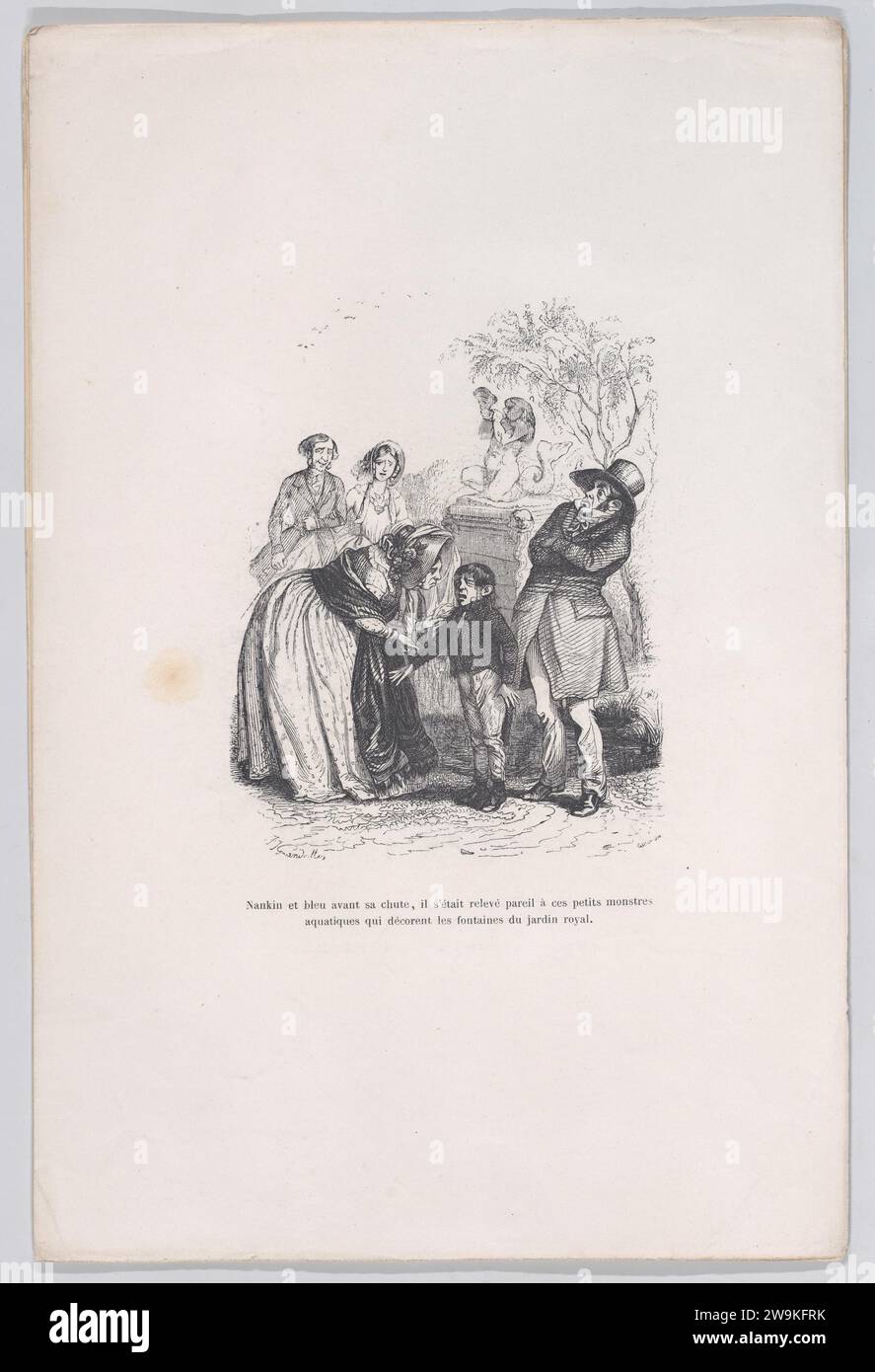 He rose like those small sea monsters that decorate the fountains, from