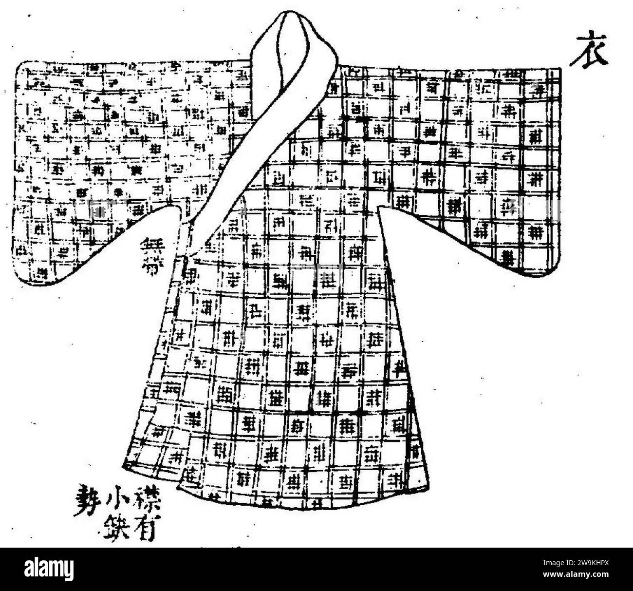 Zhong Shan Chuan Xin Lu Clothes. Stock Photo