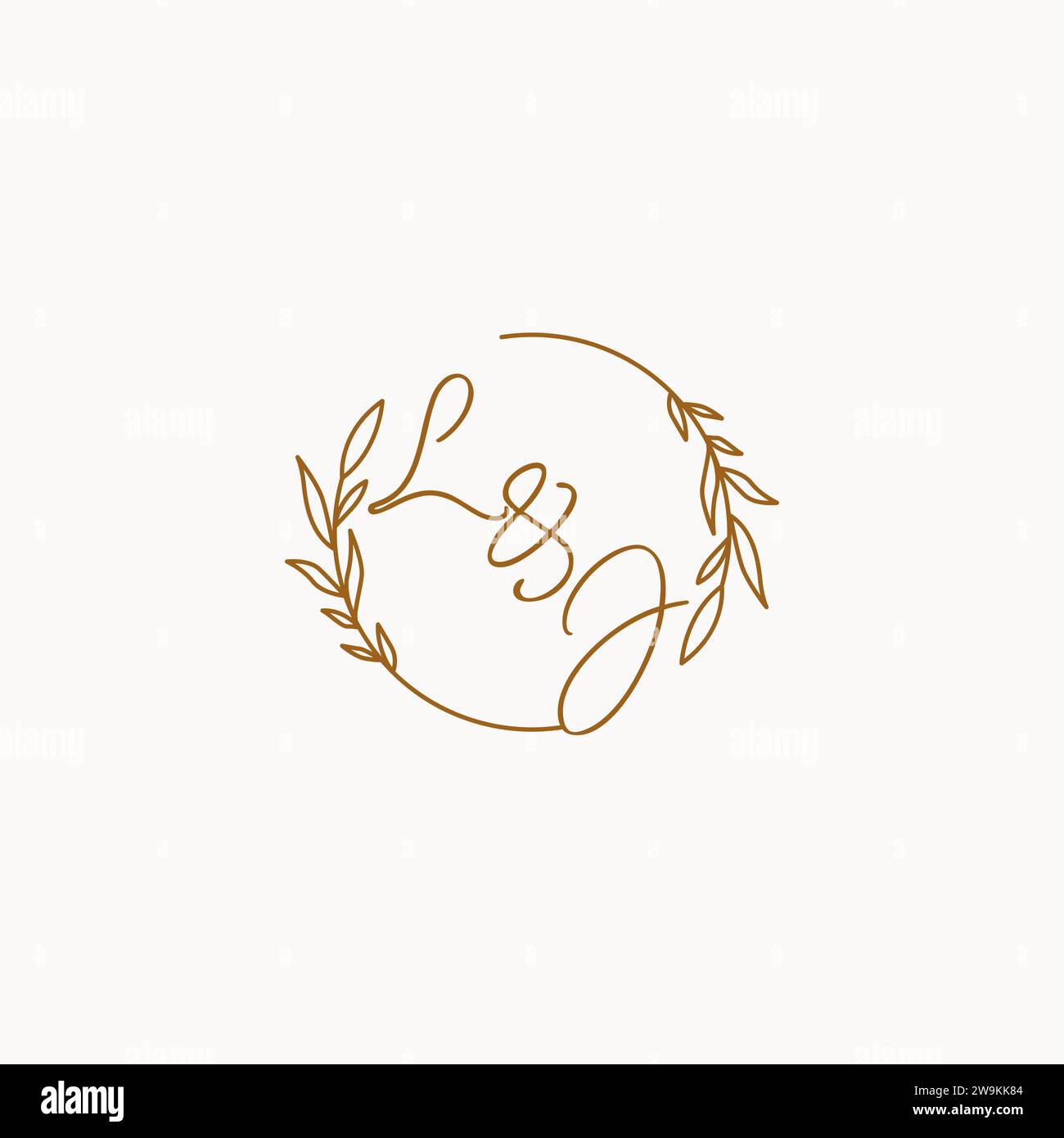 Lj initials logo Stock Vector Images - Alamy