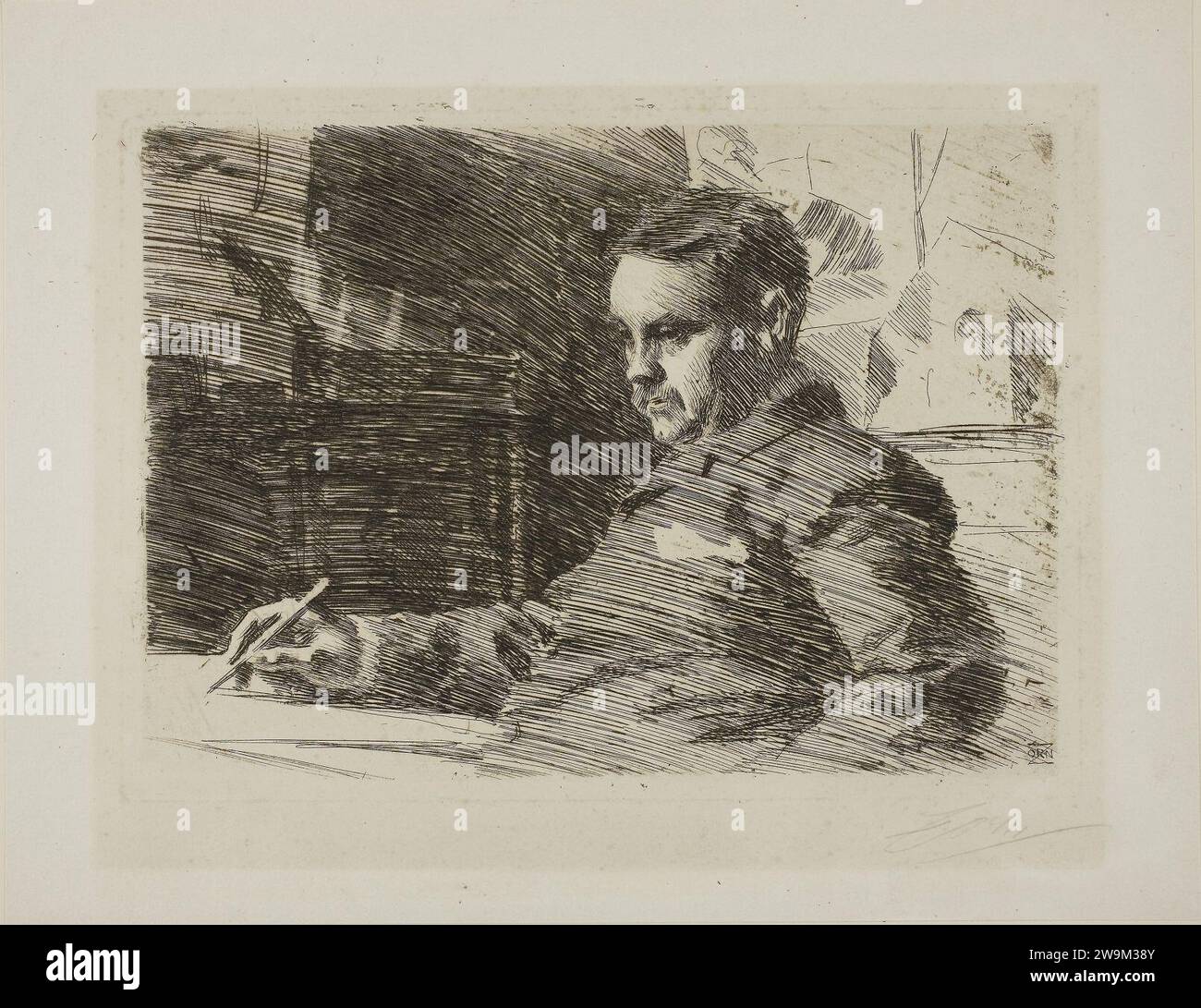 Zorn Lawyer Wade, 1932.1325 Stock Photo Alamy