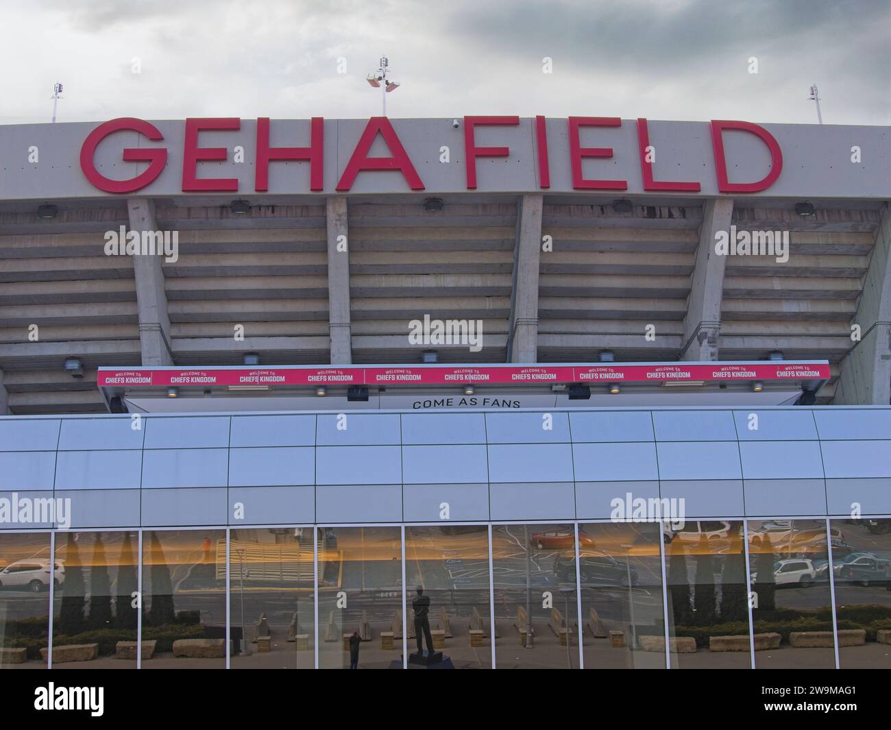 Kansas City, Missouri - December 28, 2023: GEHA Field At Arrowhead ...