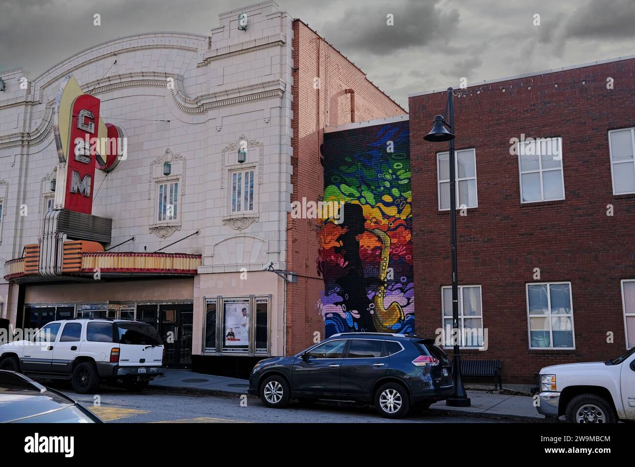 Kansas City, Missouri - December 28, 2023: 18th And Vine Jazz District ...