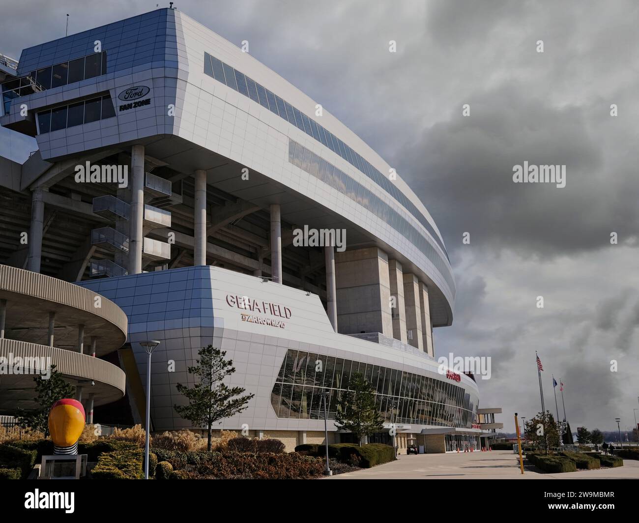 Kansas City, Missouri - December 28, 2023: GEHA Field At Arrowhead ...